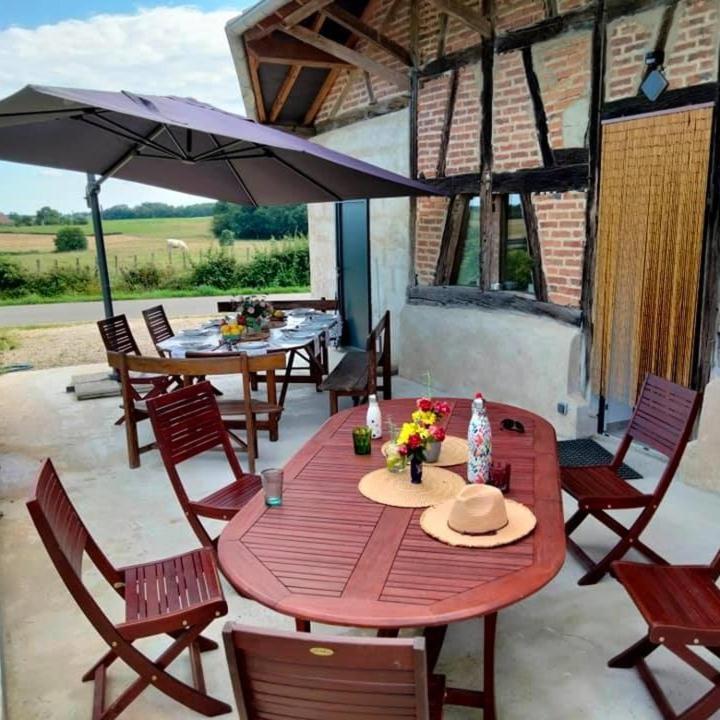 Bed and Breakfast La Grange A Outeaux Montpont-en-Bresse Exteriér fotografie